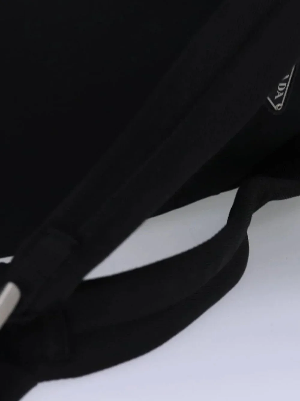 PRADA Backpack Nylon Black Auth 76576 - Picture 8 of 16